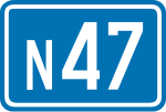 Miniatuur voor N47 (België)