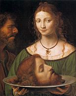 Bernardino Luini Salome with the Head of John the Baptist