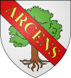 Blason de Arcens