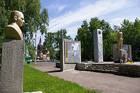 Memorialine sodakompleks i pühäpert' tagamal, vn 2019 nägu