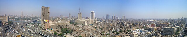 Panorâmica do Cairo.