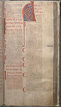 Tvåav de katolska breven i Codex Gigas, skriven på latin i början av 1200-talet.