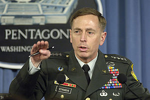 U.S. Army Gen. David H. Petraeus, the commande...
