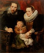 Familienporträt, Anthonis van Dyck, 1621 (im Van-Dyck-Saal)