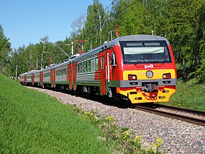 Et4a.001 auf dem Gleisring in Schtscherbinka 2011