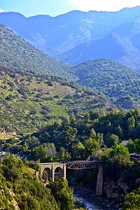 Puente Alto-El Volcán Railway