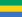 Flag of กาบอง