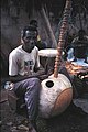 Image 68Master Kora maker Alieu Suso in the Gambia (from Origins of the blues)