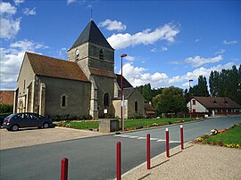 The church in Gimouille