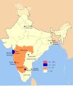 SVG chart depicting distribution of Goan Catholics in india