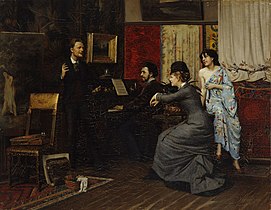 Music in the Studio, 1878