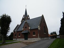 The church in Hallu