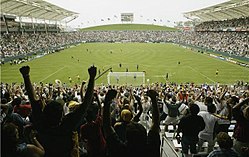 Home Depot Center, stade où se déroule tous les matchs entre ces deux équipes