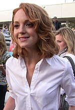 Variety's Brian Lowry said that Jayma Mays as Emma offered "modest redemption" to an adult cast of "over-the-top buffoons". Jayma Mays 2009.jpg