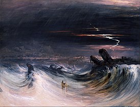 Destruction of Tyre (1840) óleo sobre tela, 83,8 x 109,5 cm., Museu de Arte de Toledo, Ohio