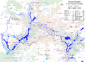 Map of waterways in the Berlin region