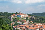 Die Festung Rosenberg über der Kronacher Altstadt