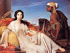 Esther con odalisca (1844) de François-Léon Benouville.
