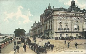 PARIZO - Gare d'Orléans kaj Quai d'Orsay