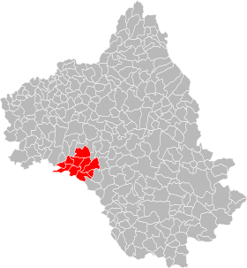 Localisation de Communauté de communesdu Naucellois