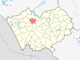 Tjumencevskij rajon – Mappa