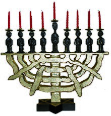 Channukah di Filippo Biagioli per Museo dei Lumi (Casale Monferrato)