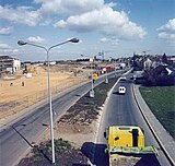 Zuidelijk straatdeel: aanvang bouw Céramique, 1993