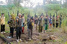 马京达瑙省的游击队，1999