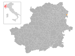 Cossano Canavese – Mappa