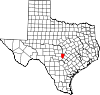 Localizacion de Blanco Texas