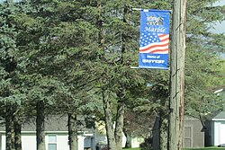 Banner for Marble, Pennsylvania along PA 208