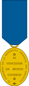 Depiction of the first class of the medal