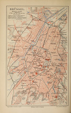Kaart uit 1885