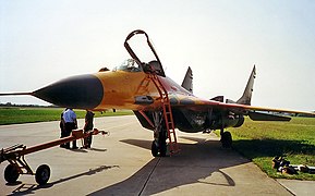 MiG-29 with special paint scheme