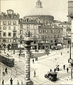 Largo San Babila negli anni trenta del XX secolo