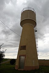 Le château d'eau.