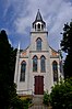 Kerk, kerkhof en baarhuisje