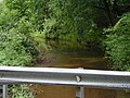 Nine Mile Run at Cortelyous Road, just before its mouth