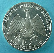 Реверс монеты Летние Олимпийские игры 1972