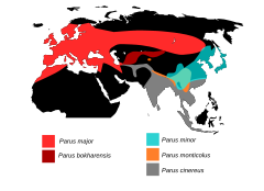 Mapa występowania