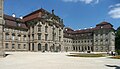 Der Ehrenhof des Schlosses Weissenstein bei Pommersfelden