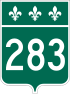 Route 283 shield
