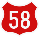 Drum național 58