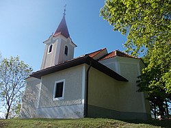 Mali Vrh, rimokatolička crkva "Sv. Jakob"