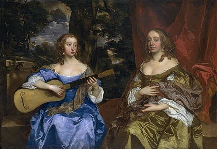 Δύο Κυρίες της οικογένειας Λέικ (Lake), 1650