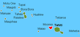 Moorea-Maiao – Mappa