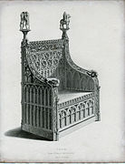 Кресло. XV в. Сент-Мэри Холл. Ковентри, Англия