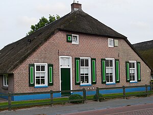 Nederlands: Staphorster farmhouse in authentic...