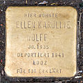 Stolperstein für Ellen Karoline Wolff (Luxemburger Straße 37)