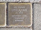 Stolperstein für Gitella Cahn